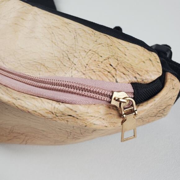 Fanny Pack Bag Hairy Belly Button Fat Stomach Zip Pocket Adjustable Buckle Waist - Picture 7 of 7